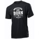 Tricou personalizat "Legends are born in January", culoare negru, bumbac 100 %